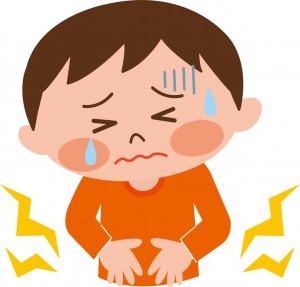 B型ウイルスは、腹痛や下痢などの胃腸症状が出やすい
