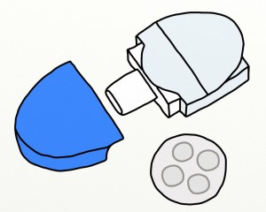 インフルエンザ薬を使ってウイルスの増殖を抑えるのです